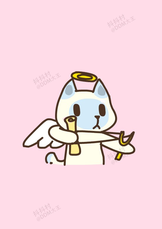 抖抖村 抖抖猫 呆毛