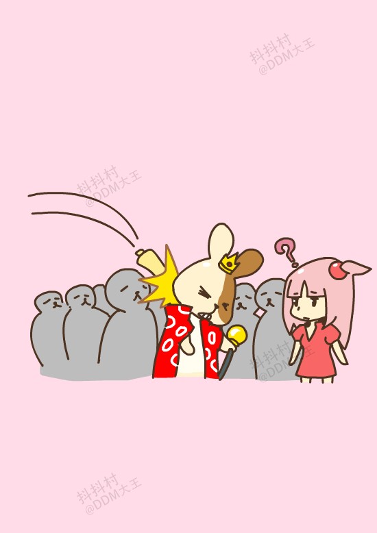 抖抖村 抖抖猫 呆毛