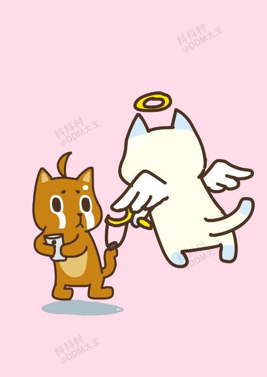 抖抖村 抖抖猫 呆毛