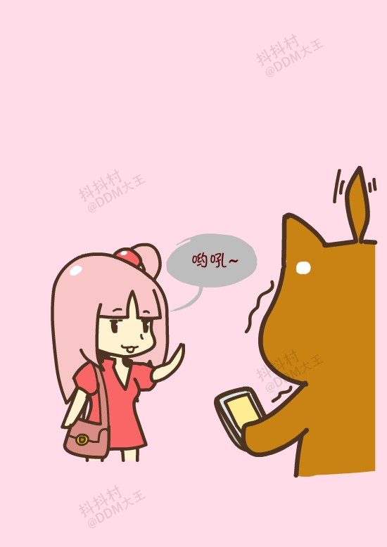 抖抖村 抖抖猫 呆毛