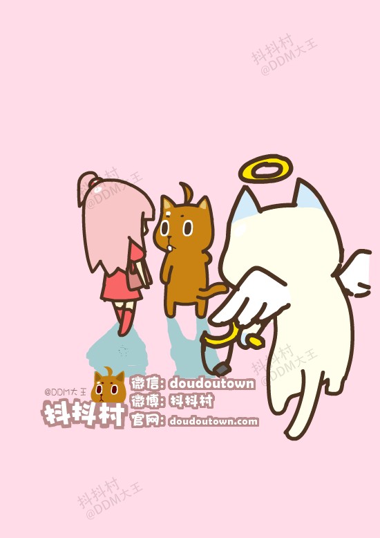 抖抖村 抖抖猫 呆毛